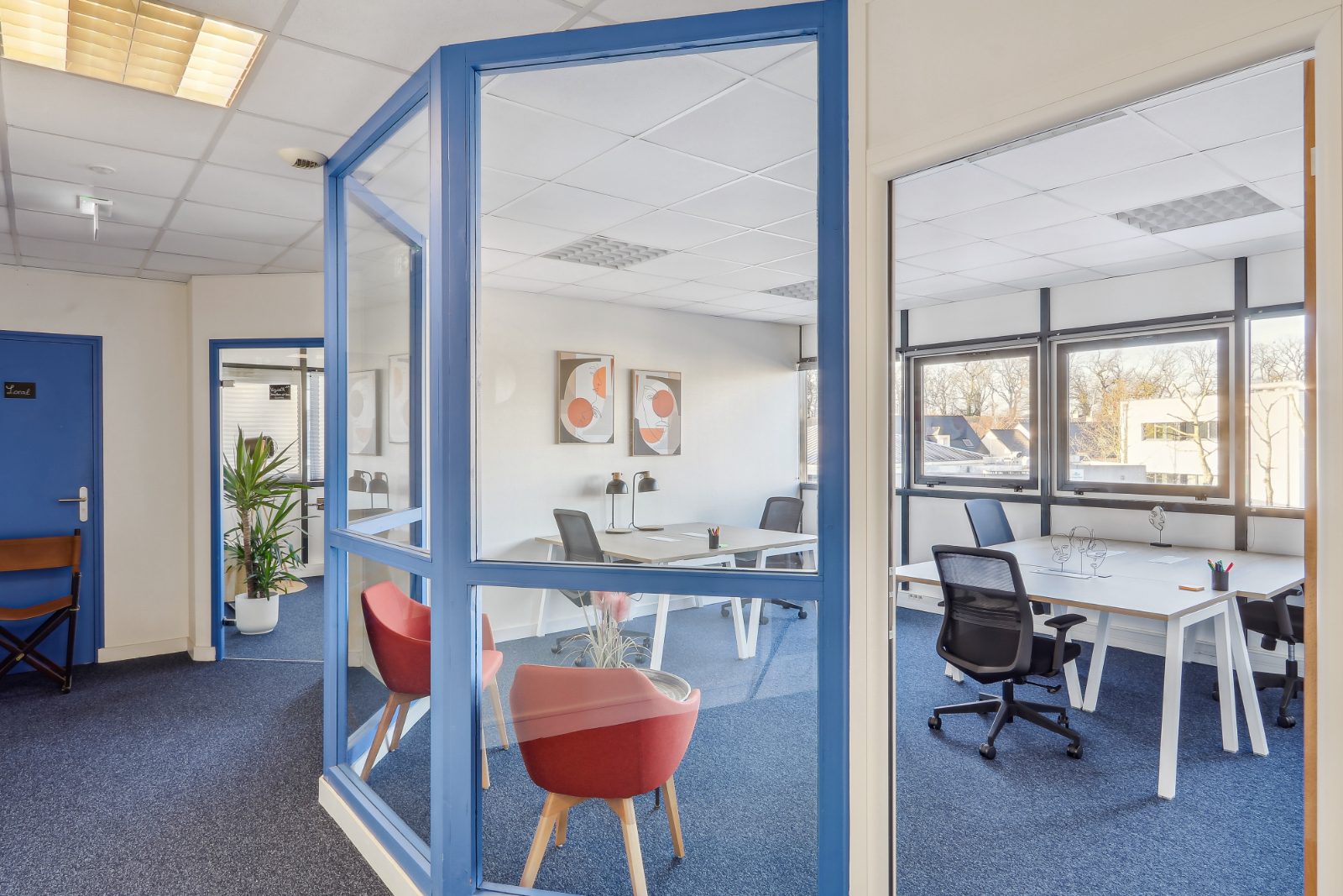 Bureaux vitrés